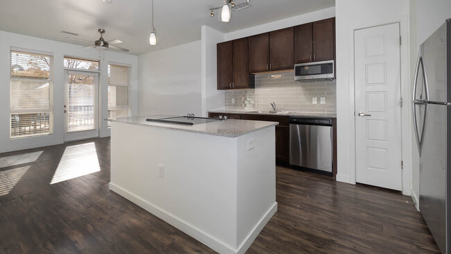 Kitchen with Stainless Steel Appliances - The Brodie