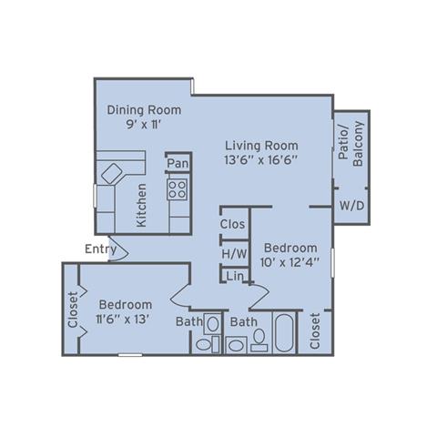 Floorplan - The Villages of Lake Boone Trail