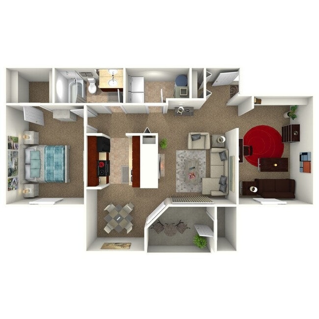 Floorplan - The Villages of Bent Tree Apartments