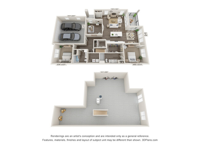 Floorplan - The Hammocks at Geneseo II