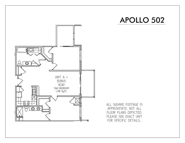 Floorplan - apollo 502