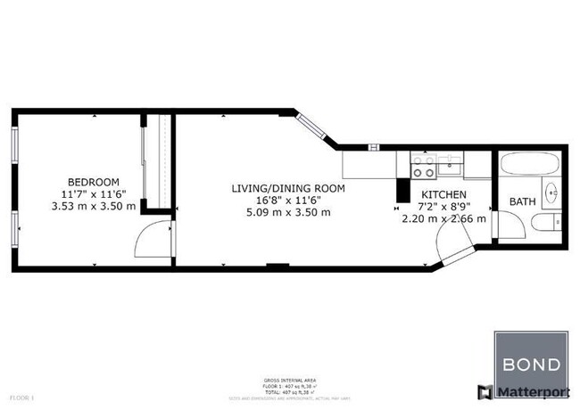 Floorplan - 1441 York Avenue