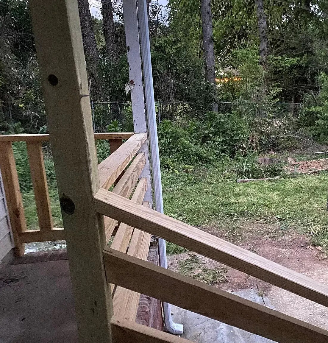 Back porch - 1849 Darbrook Dr