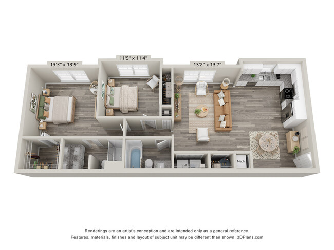 Floorplan - Champion Townhomes