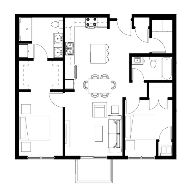 Floorplan - The Hendrickson