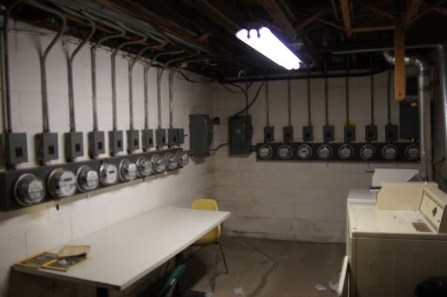 Electric services - 1601 Nicholson Ave