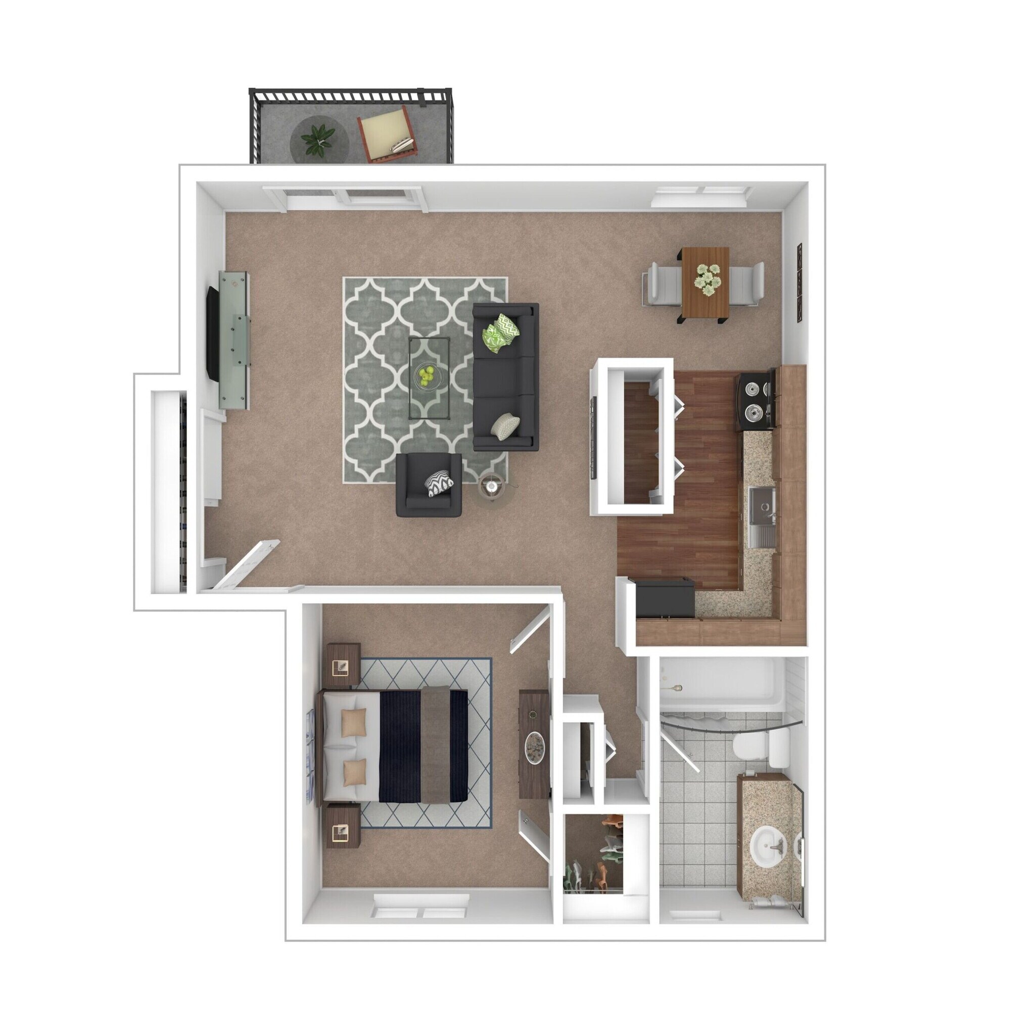 Brockton Apartments & Townhomes 5778 Brockton Dr Indianapolis IN