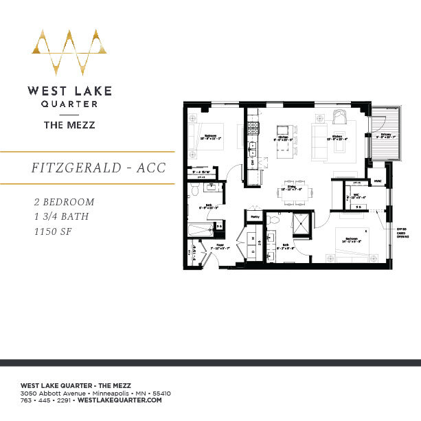 Floorplan - The Mezz at West Lake Quarter