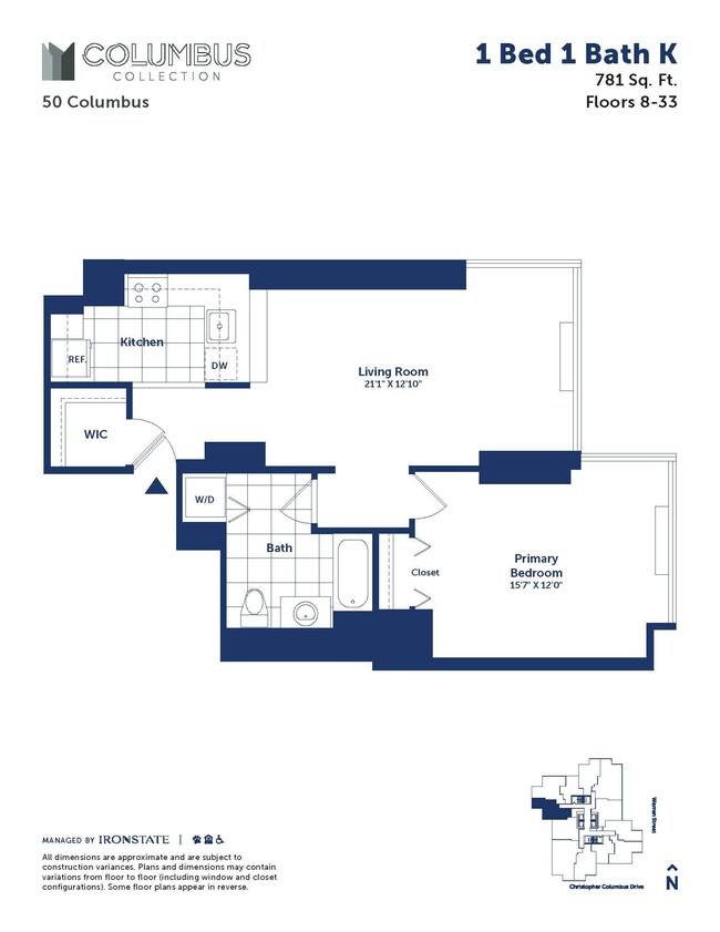 Floorplan - 50 Columbus