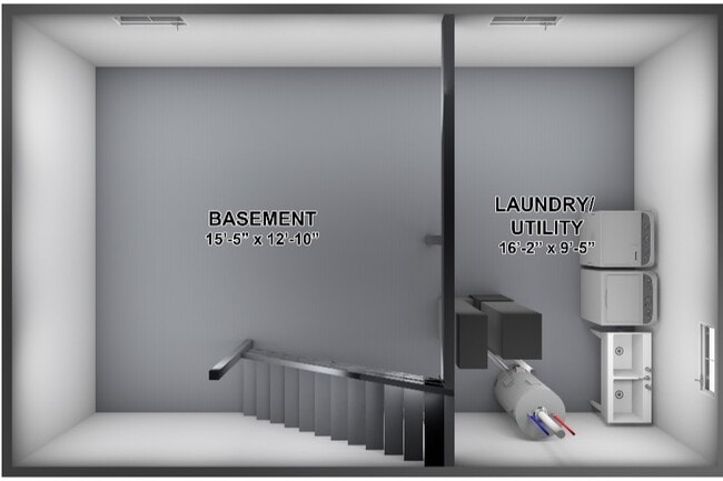 Townhouse basement - Kenmore Apartments and Townhomes