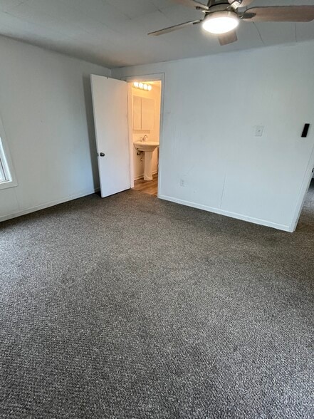 Bedroom with new carpet - 28 Wood Ave