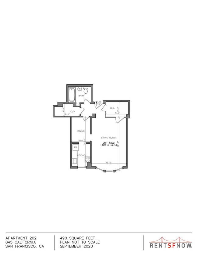 Floorplan - 845 California