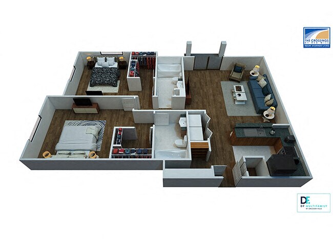 Floorplan - The Crossings at Red Mill