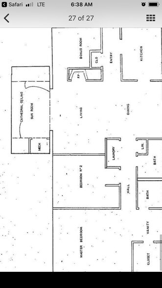 Floor Plan - 2807 Lee Oaks Ct