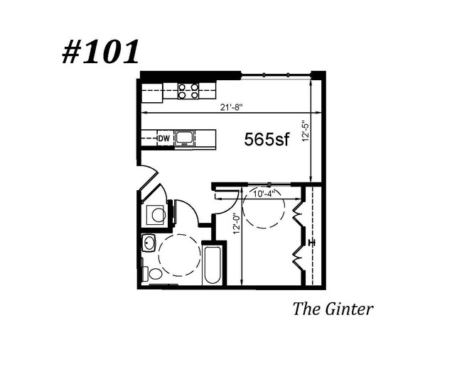 Floorplan - Landmark at 1700 Apartments