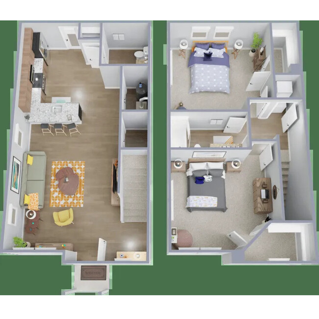 Floorplan - Villas at Pony Tracks