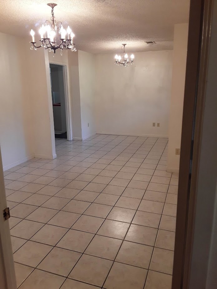 living Room and Dining Room - 206 W Charlotte Ave