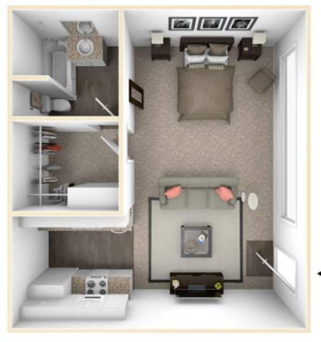 Floorplan - The Preston at Hillsdale