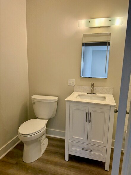 Bathroom off of room #3 - 1624 Mill St
