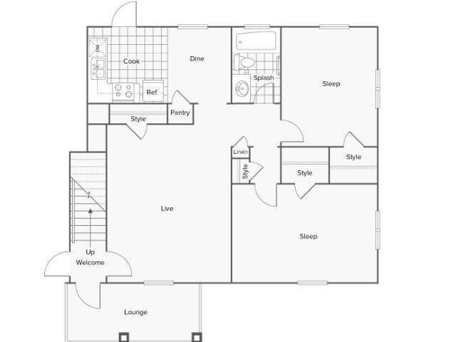 Floorplan - Venue at Carrollton