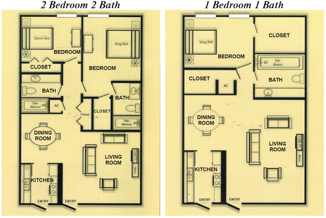 Floorplan - Landon Imperial Apartments