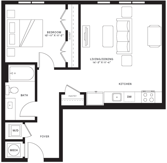 Floorplan - St Albans Lofts Residential