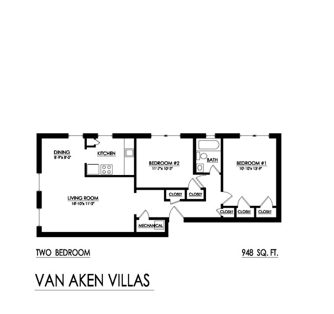 Floorplan - Van Aken Villas