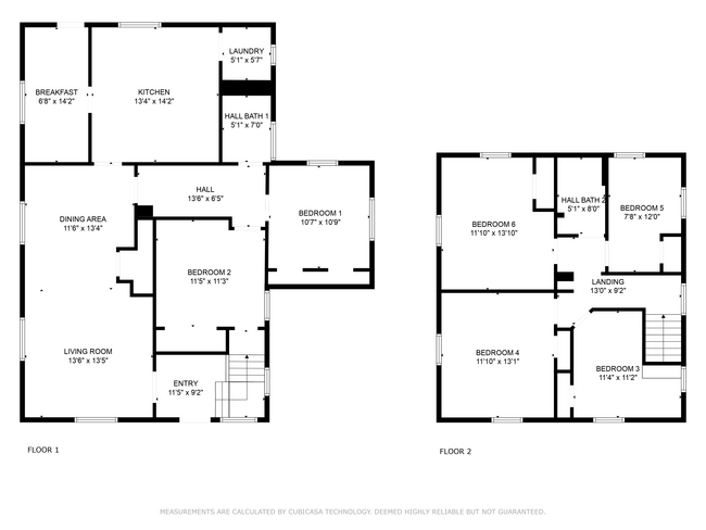 WHole House with dimensions - 1301 S Lewis St