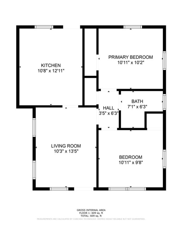 Building Photo - 2 Bed 1 Bath Home!