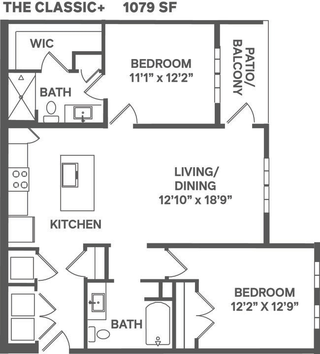 Floorplan - Alta25 Luxury Apartment Homes