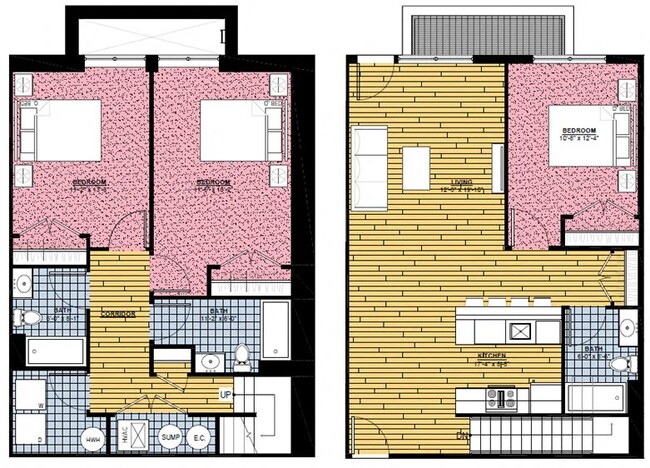 Floorplan - The Residences at 3604