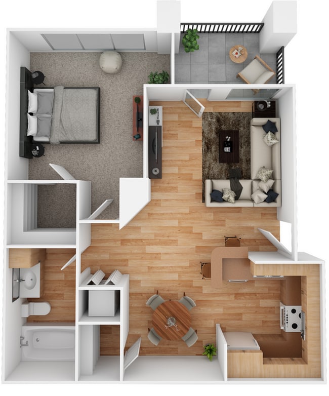 A1 - Floor Plan - The Henry at Ranchstone