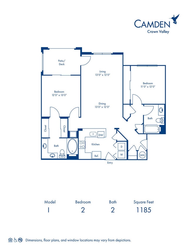 Floorplan - Camden Crown Valley