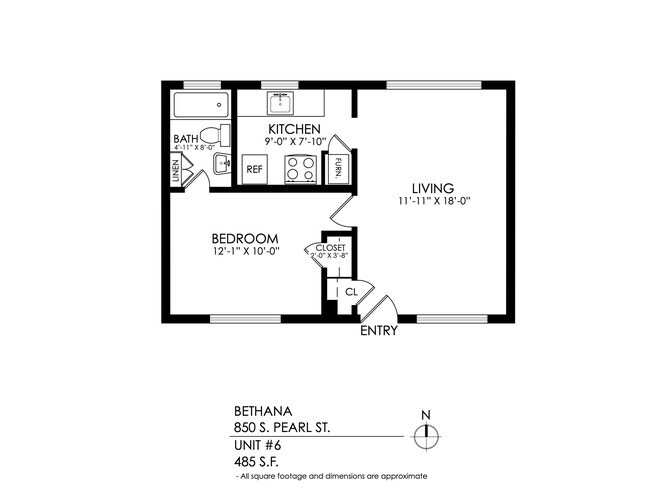 Floorplan - The Bethana Apartments