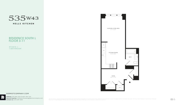 Floorplan - 535 W 43rd Street
