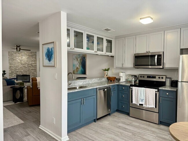 Primary Photo - Fully furnished, private 2-story VB Condo!