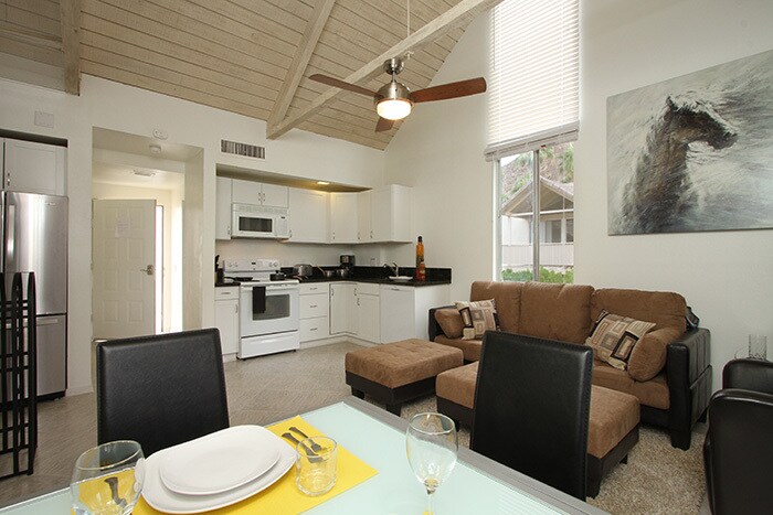 High Wood ceiling - 78130 Cortez Ln