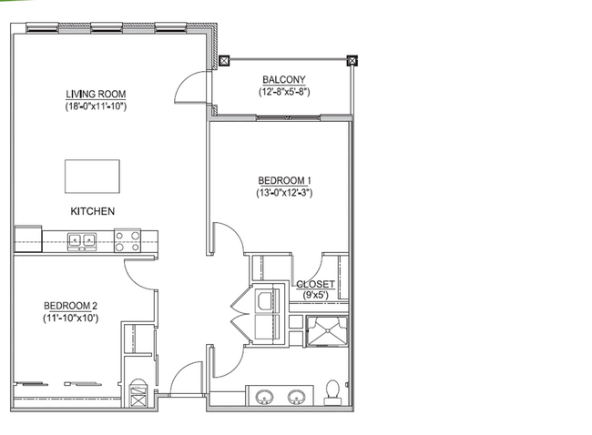 Floorplan - Armon Bay Apartments