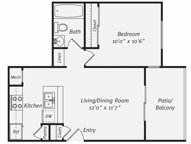 Floorplan - eaves Dublin