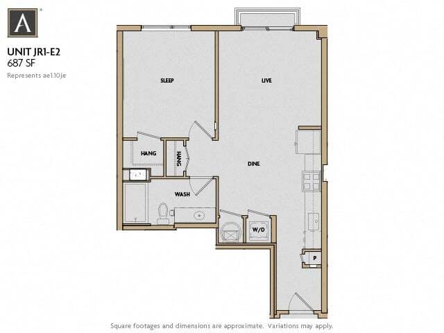 Floorplan - Aertson Midtown