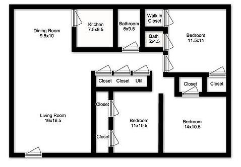 Floorplan - The Residences at Tallywood