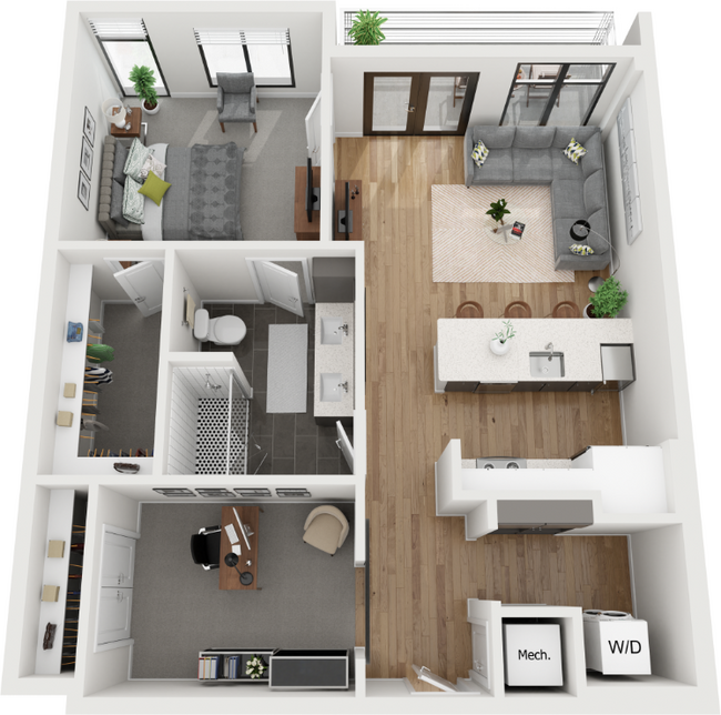 Floorplan - Deca Apartments