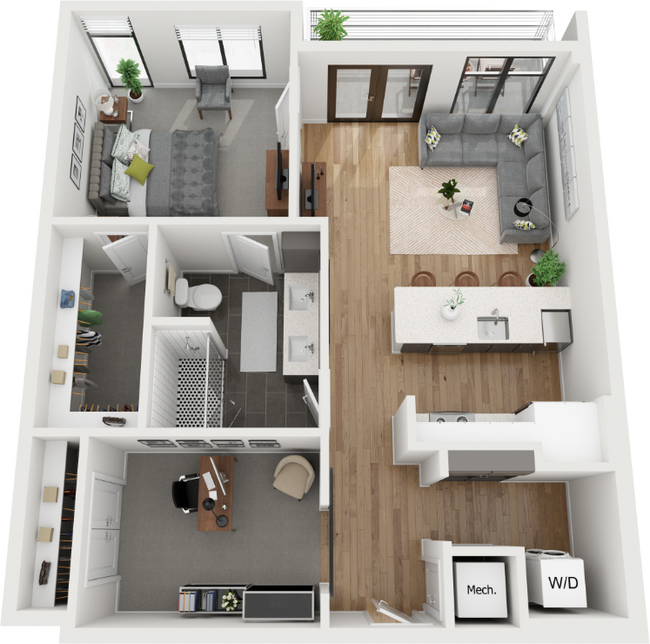 Floorplan - Deca Camperdown Apartments