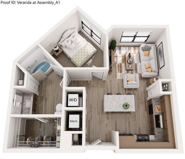 Floorplan - Veranda at Assembly