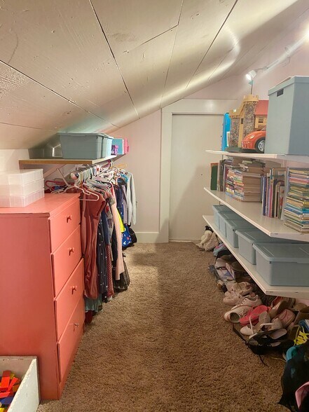 Upstairs bedroom closet - 1003 Egan St