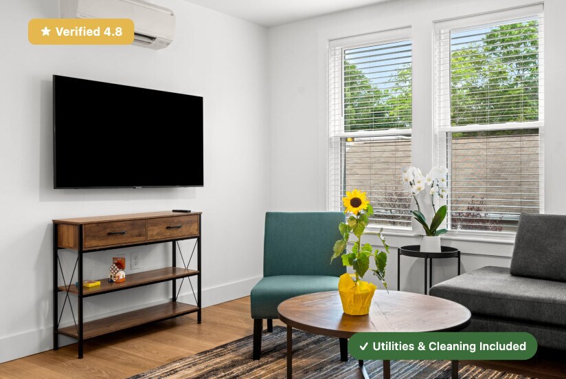 Building Photo - New RoostUp Furnished Private Bedroom with Ensuite Bath in the Mission Hill Neighborhood of Boston!