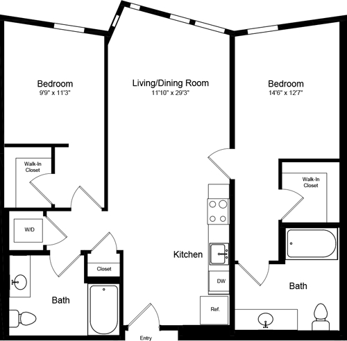 Floorplan - Potrero 1010