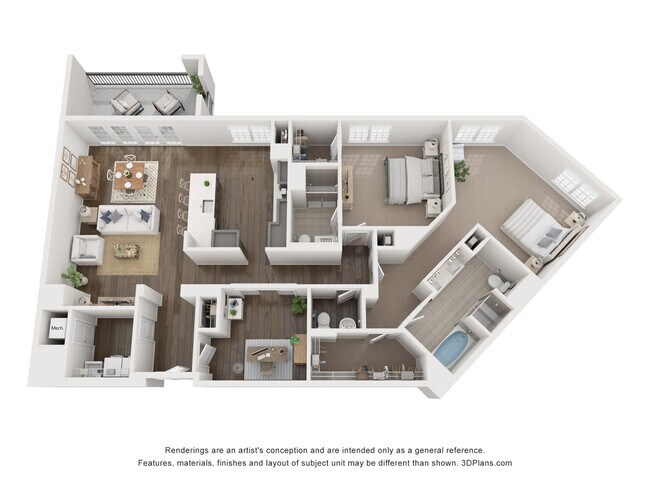 Floorplan - The Residences at Amberley Woods