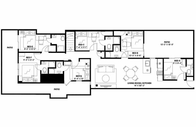 Building Photo - Room in Shared 6 bed/6.5 bath home