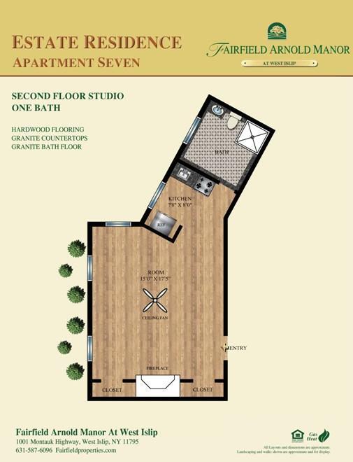 Floorplan - Fairfield Arnold Manor At West Islip